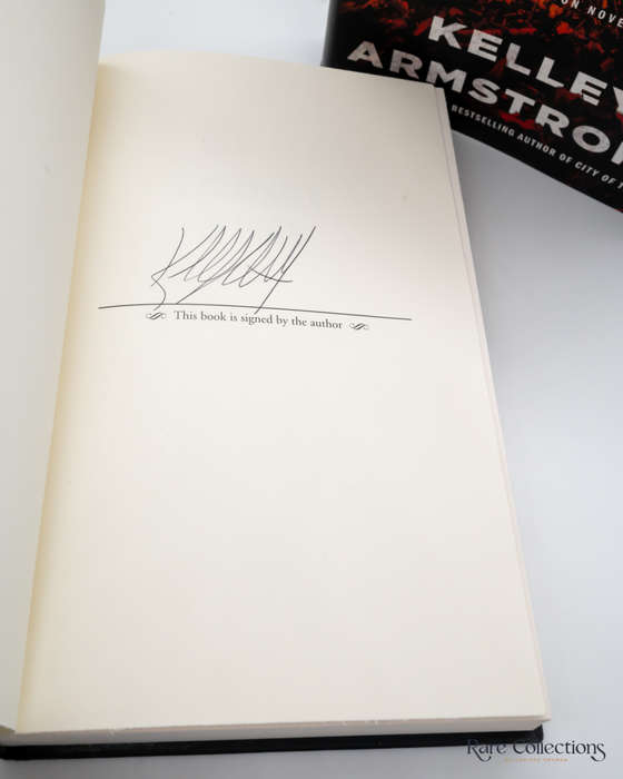 A Stranger in Town - a Rockton Novel by Kelley Armstrong - signed