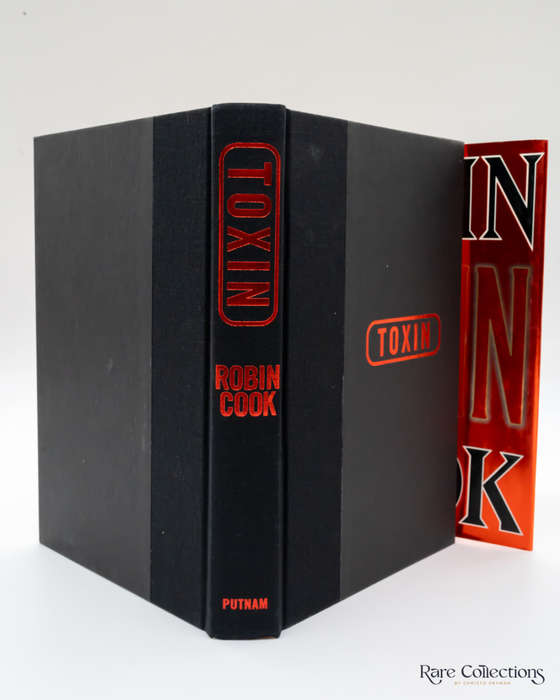 Toxin by Robin Cook - signed