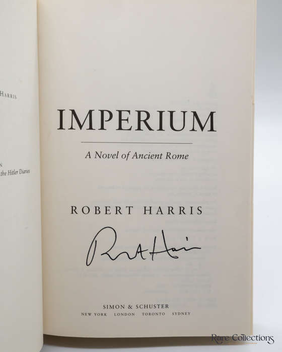 Imperium by Robert Harris - signed
