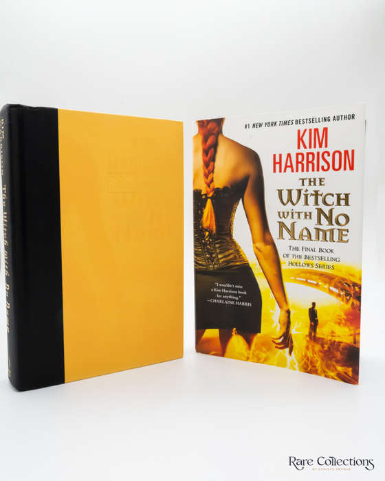 The Witch with No Name - the Hollows #13 by Kim Harrison - signed