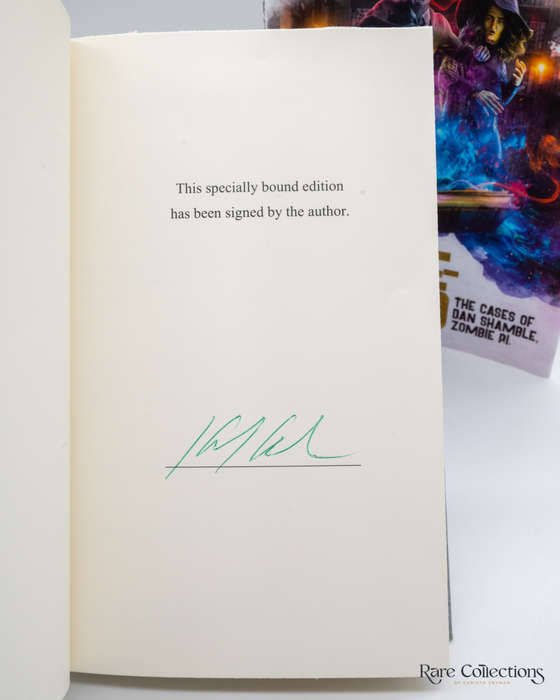 Double-Booked - the Cases of Dan Shamble, Zombie PI by Kevin J. Anderson - signed