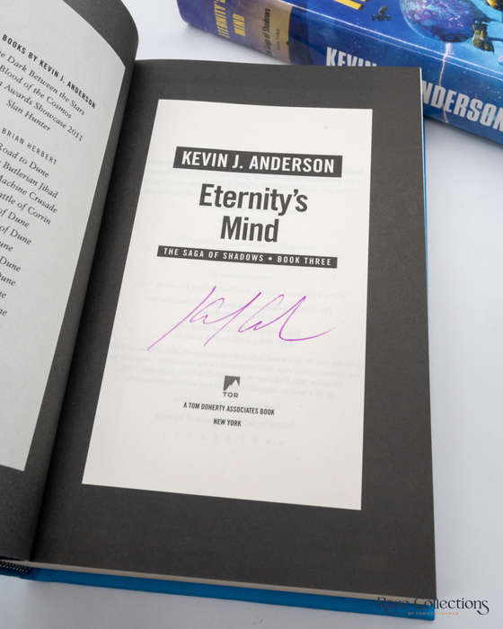 Eternity`s Mind (#3 Saga of the Shadows) by Kevin J. Anderson - signed