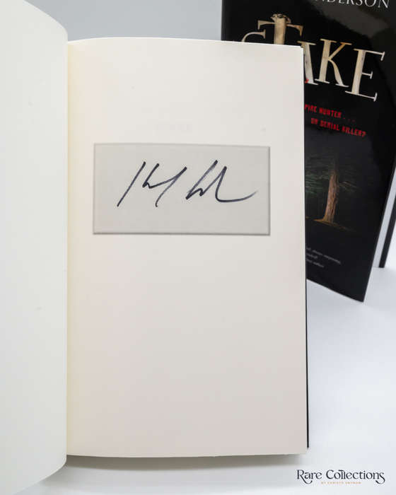 Stake: Vampire Hunter... or Serial Killer by Kevin J. Anderson - signed