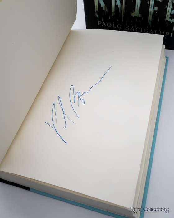 The Water Knife by Paolo Bacigalupi - signed