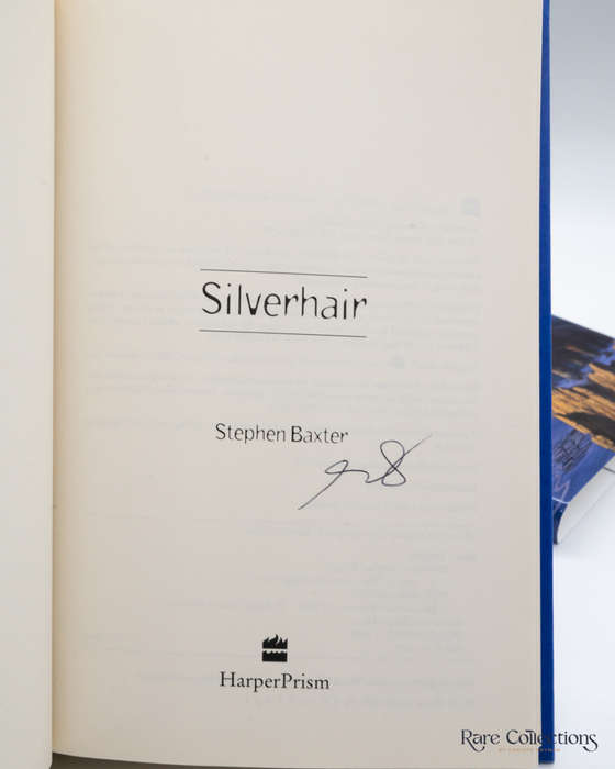 Silverhair by Stephen Baxter - signed