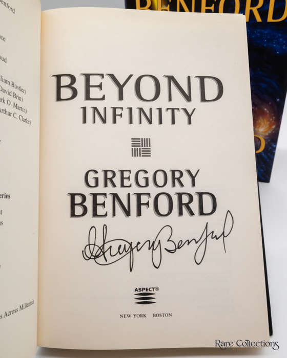 Beyond Infinity by Gregory Benford - signed