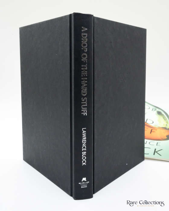 A Drop of the Hard Stuff by Lawrence Block - signed