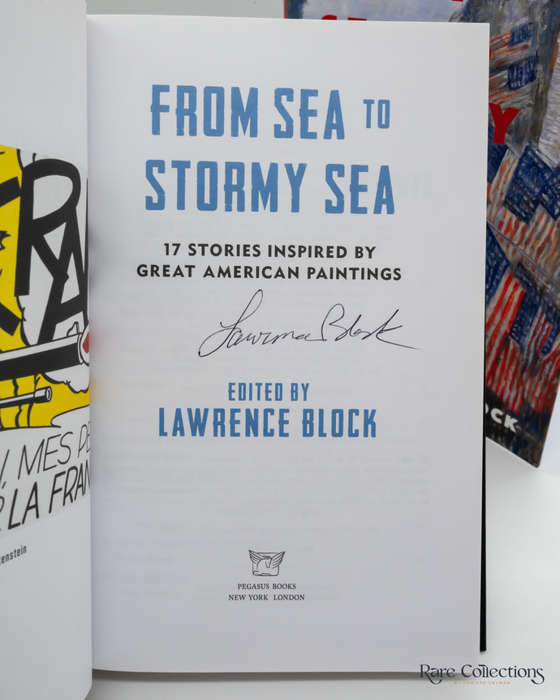 From Sea to Stormy Sea - Lawrence Block (editor) - signed
