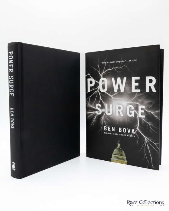Power Surge (Jake Ross #2) by Ben Bova - signed