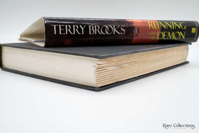 Running with the Demon (#1 Word and Void) by Terry Brooks - signed
