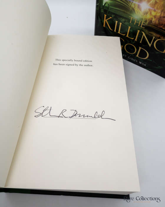 The Killing God (#3 the Great God`s War) by Stephen R. Donaldson - signed