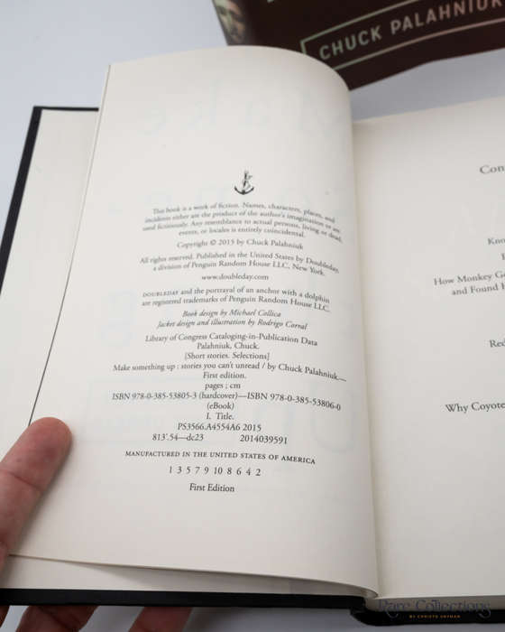 Make Something Up: Stories You Can`t Unread by Chuck Palahniuk - signed