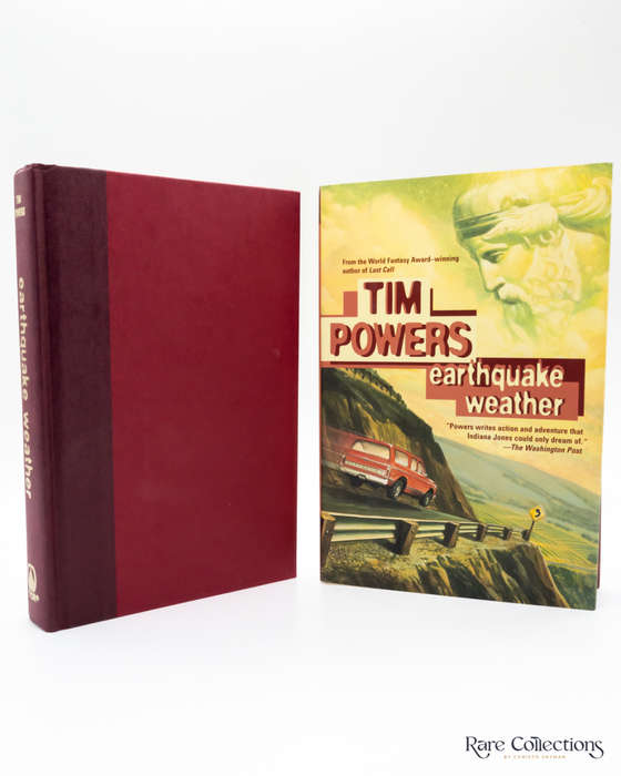 Earthquake Weather (1998 Locus Best Fantasy Novel) by Tim Powers - signed