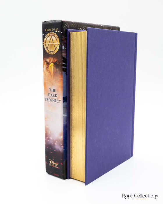 The Dark Prophecy (Trails of Apollo - Book 2) Rick Riordan - Signed Deluxe Edition