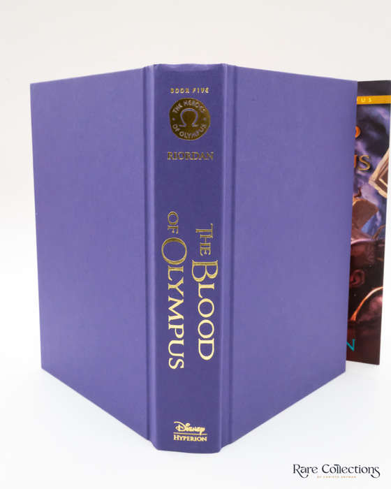 The Blood of Olympus (#5 Heroes of Olympus) by Rick Riordan - signed