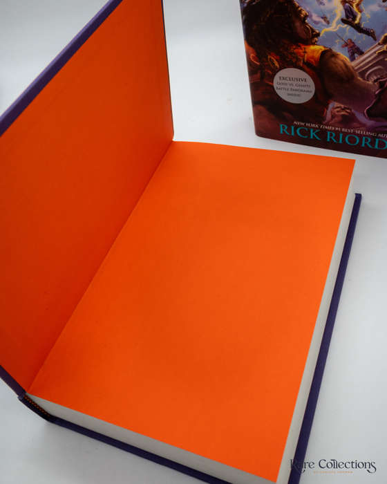 The Blood of Olympus (#5 Heroes of Olympus) by Rick Riordan - signed