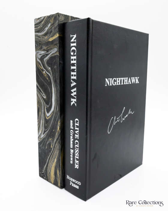 Nighthawk (#14 the Numa Files) by Clive Cussler and Graham Brown - Double-Signed Lettered