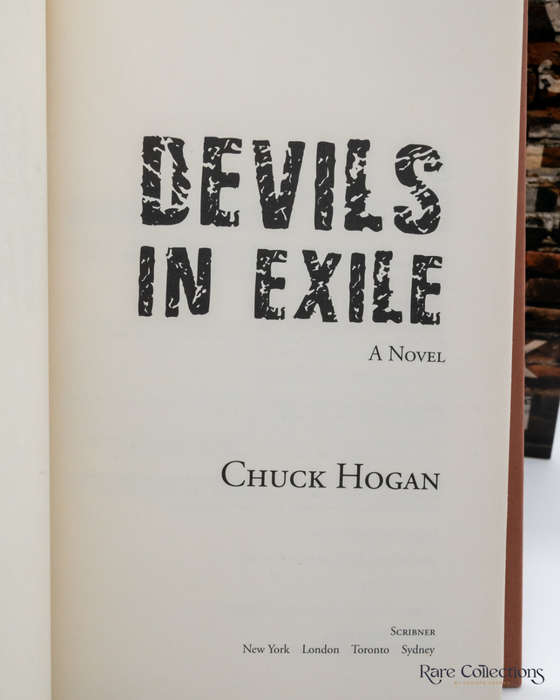 Devils in Exile by Chuck Hogan - signed