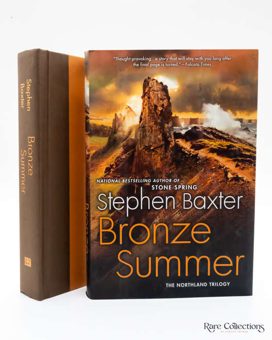 Bronze Summer (#2 the Northland) by Stephen Baxter - signed