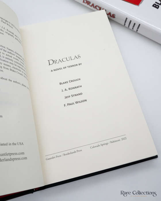 Draculas Balti by Crouch, Blake, Joe Konrath, Jeff Strand & F. Paul Wilson
