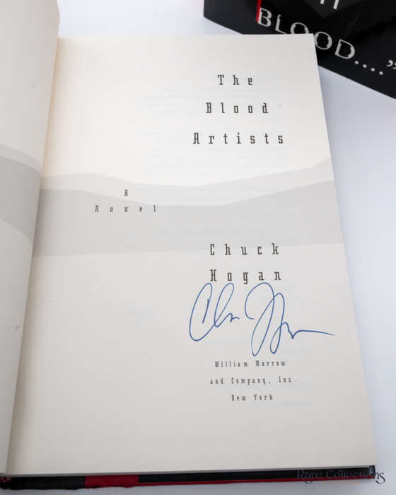 The Blood Artist (Incl Signed ARC Copy) by Chuck Hogan