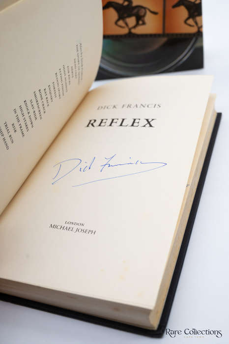 Reflex by Dick Francis - Signed Copy