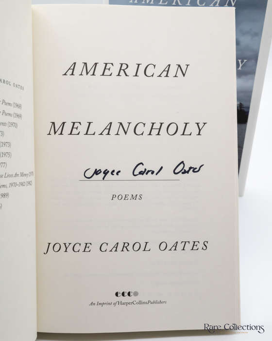 American Melancholy - Poems by Joyce Carol Oates