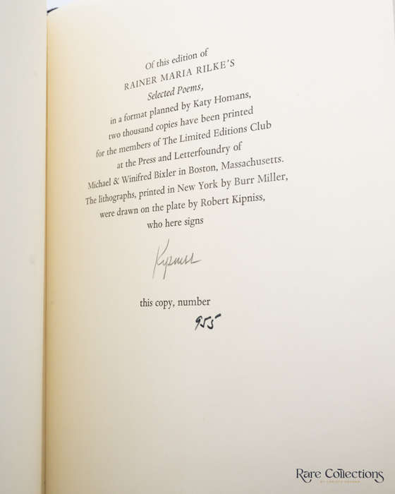 Selected Poems from Rainer Maria Rilke