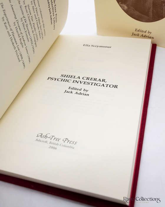 Shiela Crerar, Psychic Investigator by Ella Scrymsour (edited by Jack Adrian)