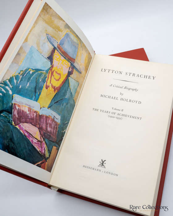 Lytton Strachey - a Critical Biography Vol 1-2 by Michael Holroyd