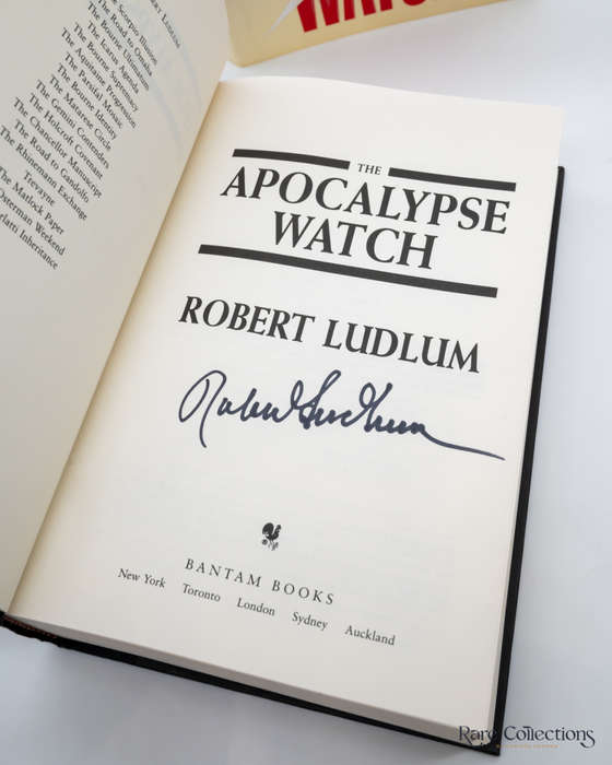 The Apocalypse Watch by Robert Ludlum - Signed Copy