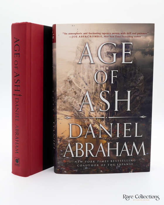 Age of Ash (#1 Kithamar Trilogy) by Daniel Abraham - signed copy
