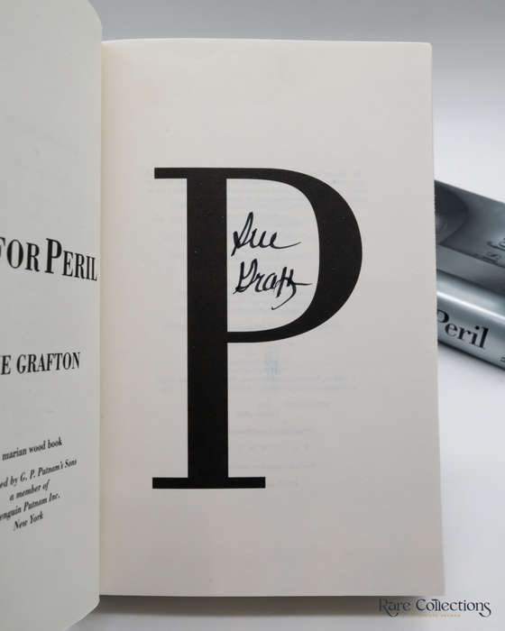 P is for Peril by Sue Grafton - signed