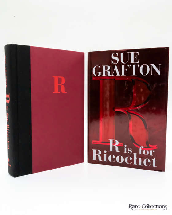 R is for Ricochet by Sue Grafton - signed copy
