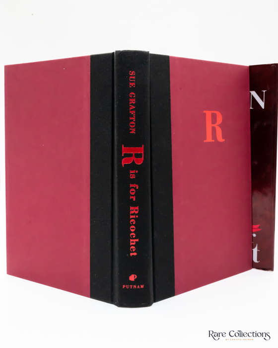 R is for Ricochet by Sue Grafton - signed copy