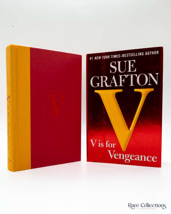 V is for Vengeance by Sue Grafton - signed copy