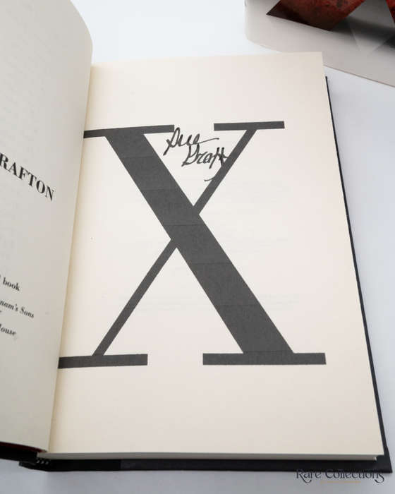 X (#24 Kinsey Millhone) by Sue Grafton - signed copy
