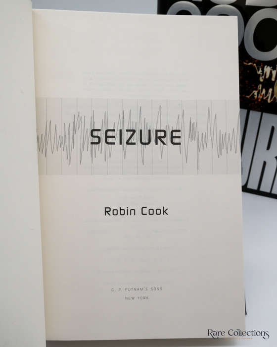 Seizure by Robin Cook - signed copy