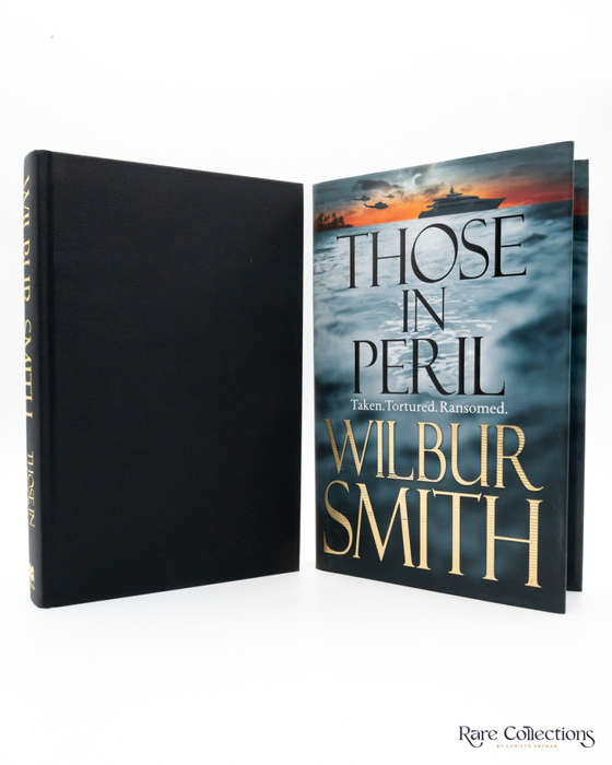 Those in Peril by Wilbur Smith (Signed Copy)