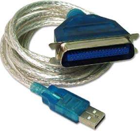 USB to Parallel Printer Cable