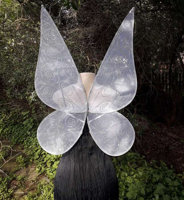 Fairy Wings for Adults in Glitter Tulle Fabric