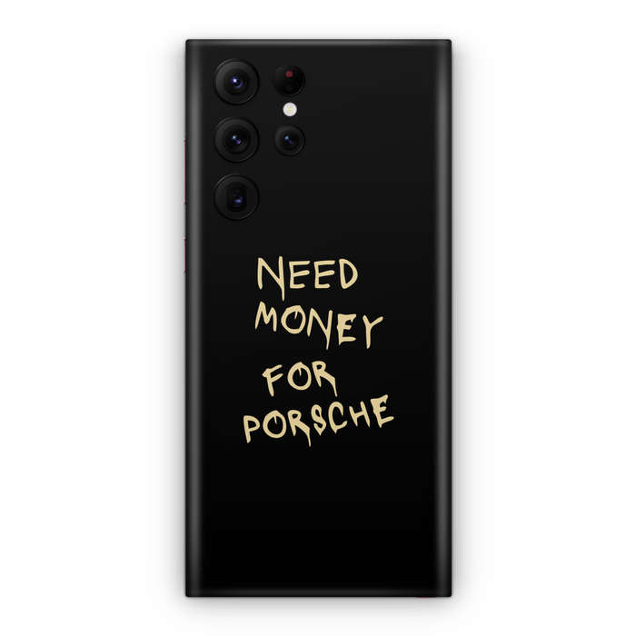 Skins SA Samsung S24 Ultra Skin - Need Money For Porsche