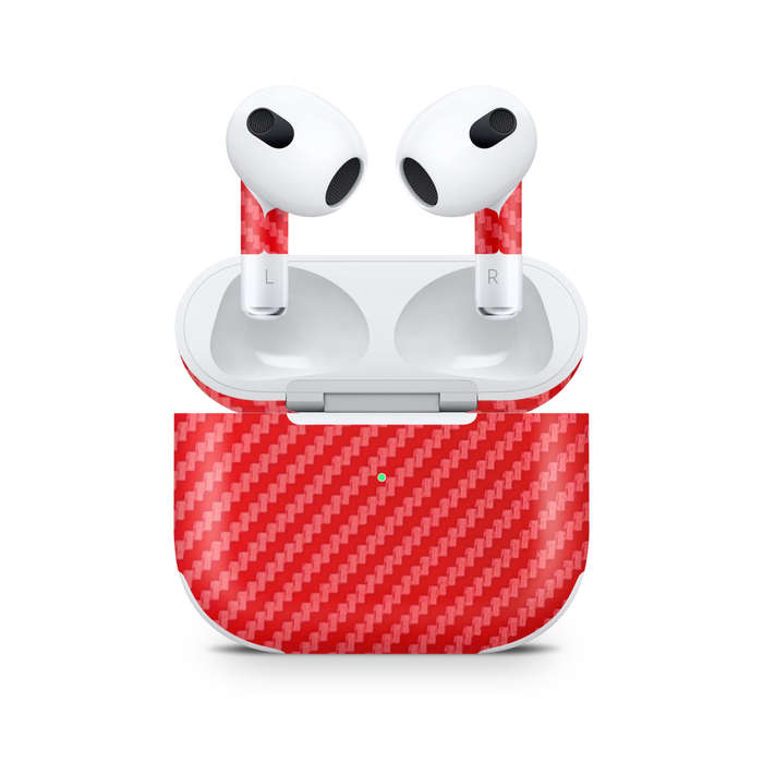 Skins SA Apple AirPod 3rd Gen - Carbon Red Skin