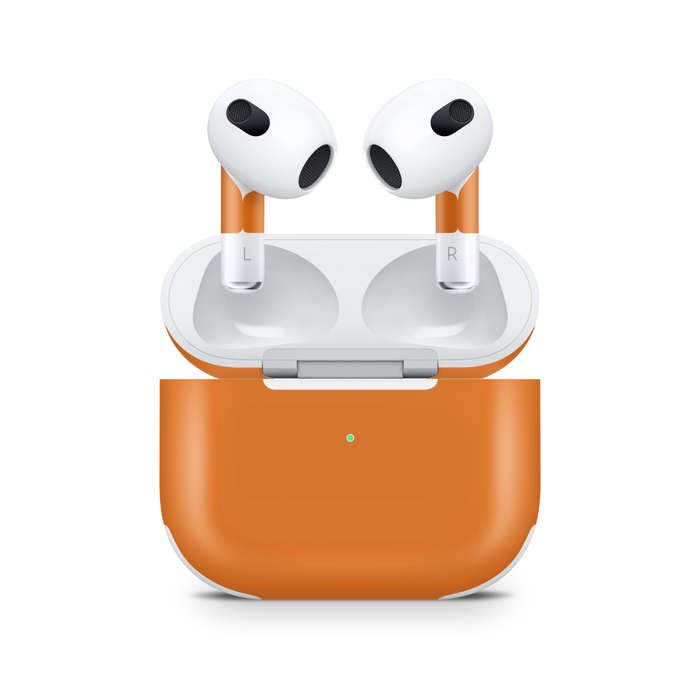 Skins SA Apple AirPod 3rd Gen - Matte Orange Skin