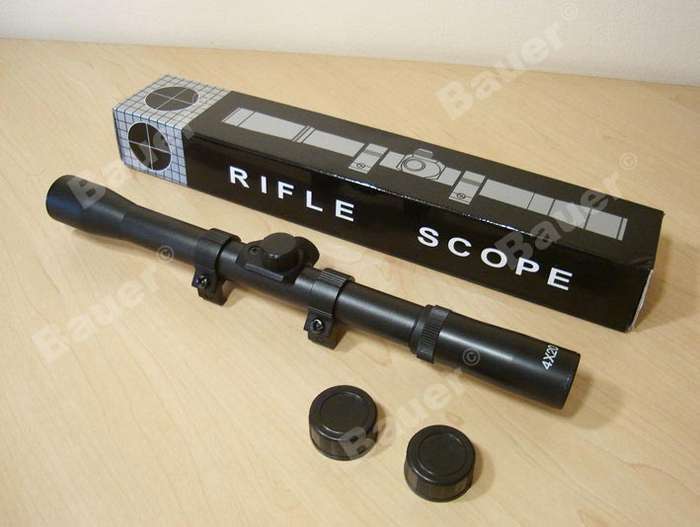 4 x 20 Air Rifle and .22 Scope