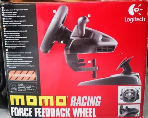 MOMO Racing Force Feedback Wheel