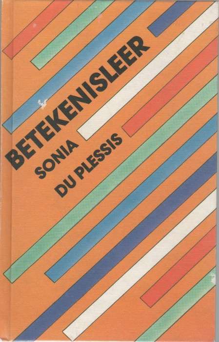 BETEKENISLEER - SONIA DU PLESSIS - (1989)