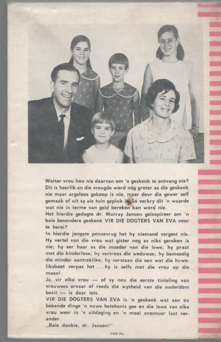 DIE DOGTERS VAN EVA - MURRAY JANSON (1973)