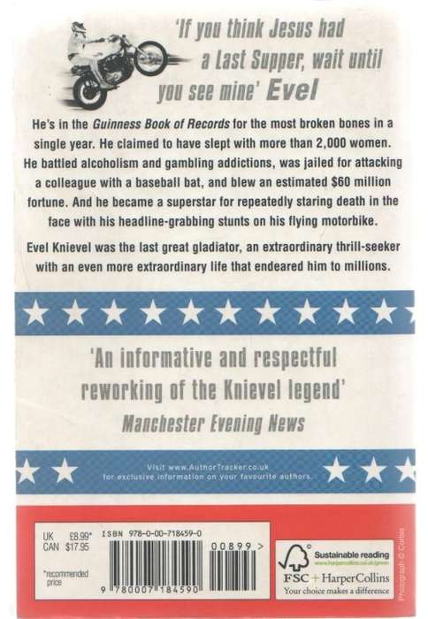 EVEL KNIEVEL, LIFE OF EVEL - STUART BARKER (2008)