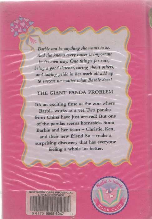 BARBIE, THE GIANT PANDA PROBLEM - JACKLIN (1998)